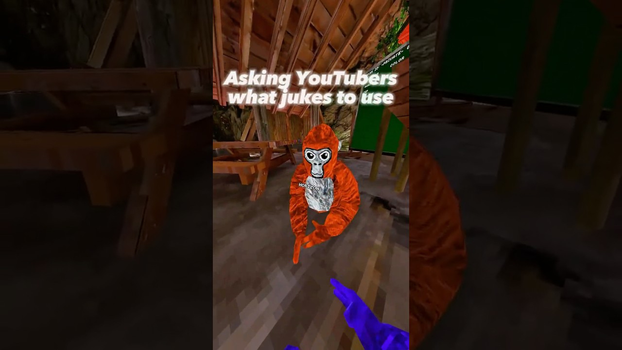 Asking YouTubers what jukes to use | Part: @Horizon_gtag #vr #gorillatag #gtag #juking #shorts