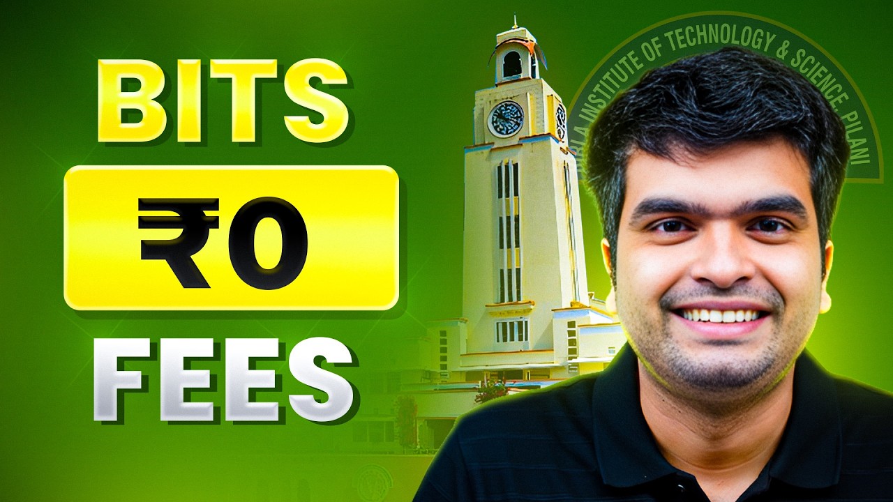 Study For ₹0 Tuition Fees at BITS Pilani 🔥