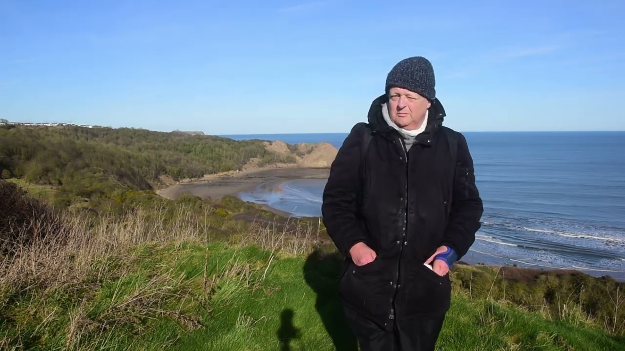 Cayton Bay WW2 pillboxes and walk to Scarborough along Cleveland way