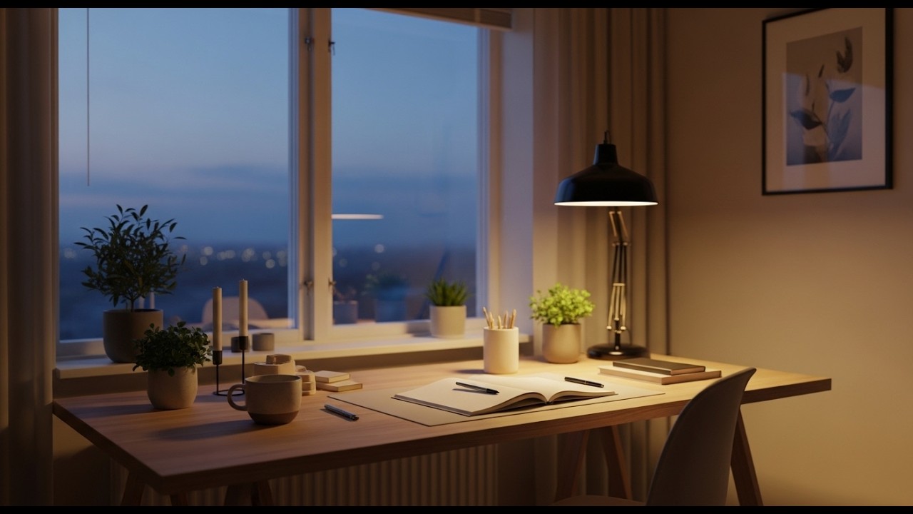 Minimal Deep Focus Ambient – 1 Hour of Distraction-Free Background Music for Work
