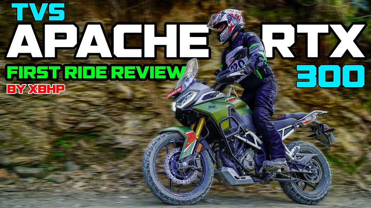 TVS Apache RTX 300 – первый обзор | Rally DNA на улицах