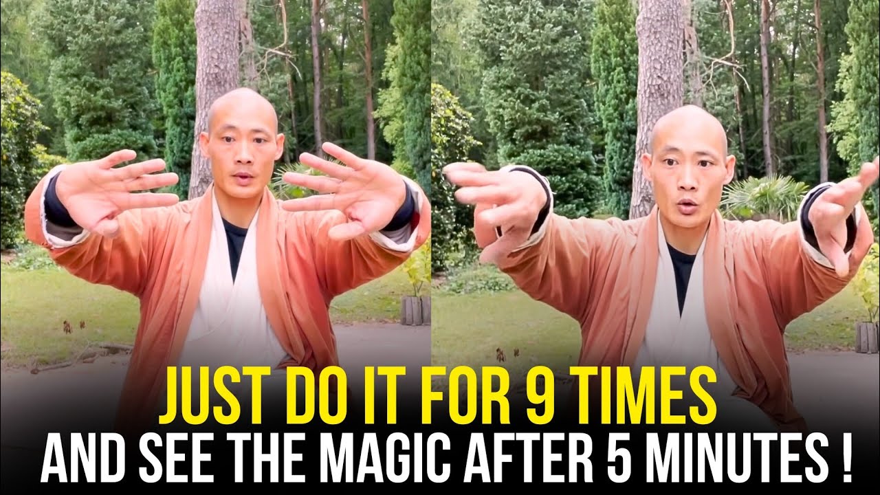 This Miracle Qigong Exercises Will Heal Everything In Your Body | Master Shi heng yi