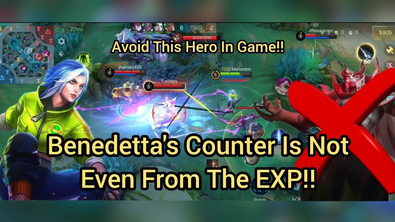 Что произойдет, если вы не будете уважать своего противника‼️BENEDETTA VS YZ #benedetta #mobilege...
