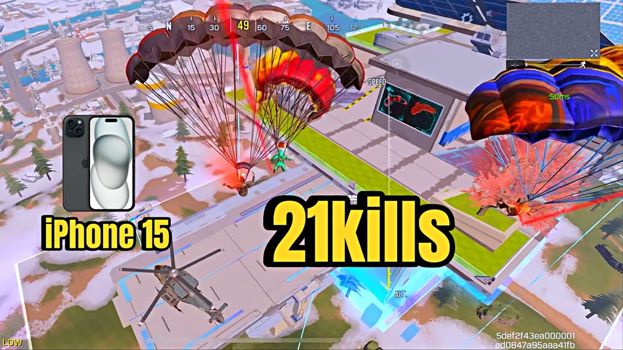 21kills🔥 Solo vs Squad 3fingers claw COD mobile