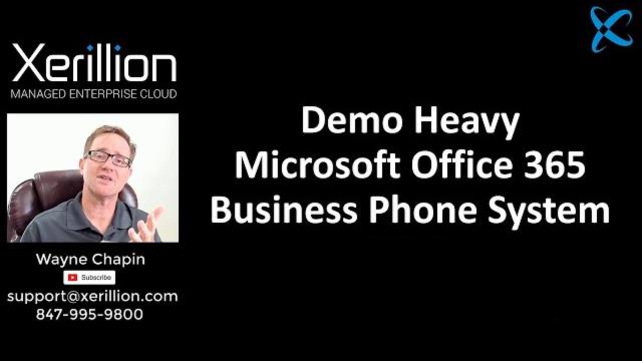 Demo Heavy Microsoft 365 Business Voice Teams Phone System