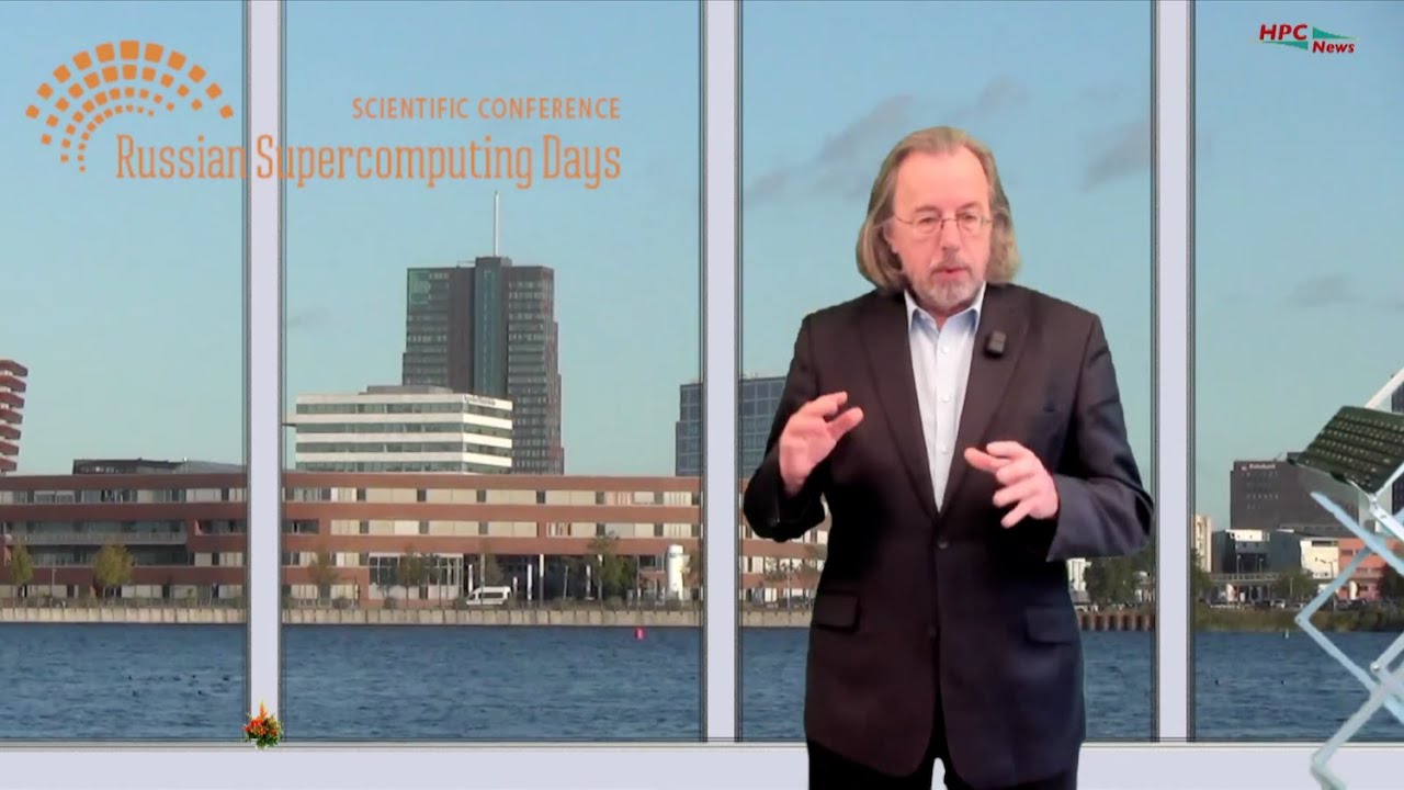 Russian Supercomputing Days - day 2 plenary with Jack Dongarra, Thomas Lippert, and Mateo Valero