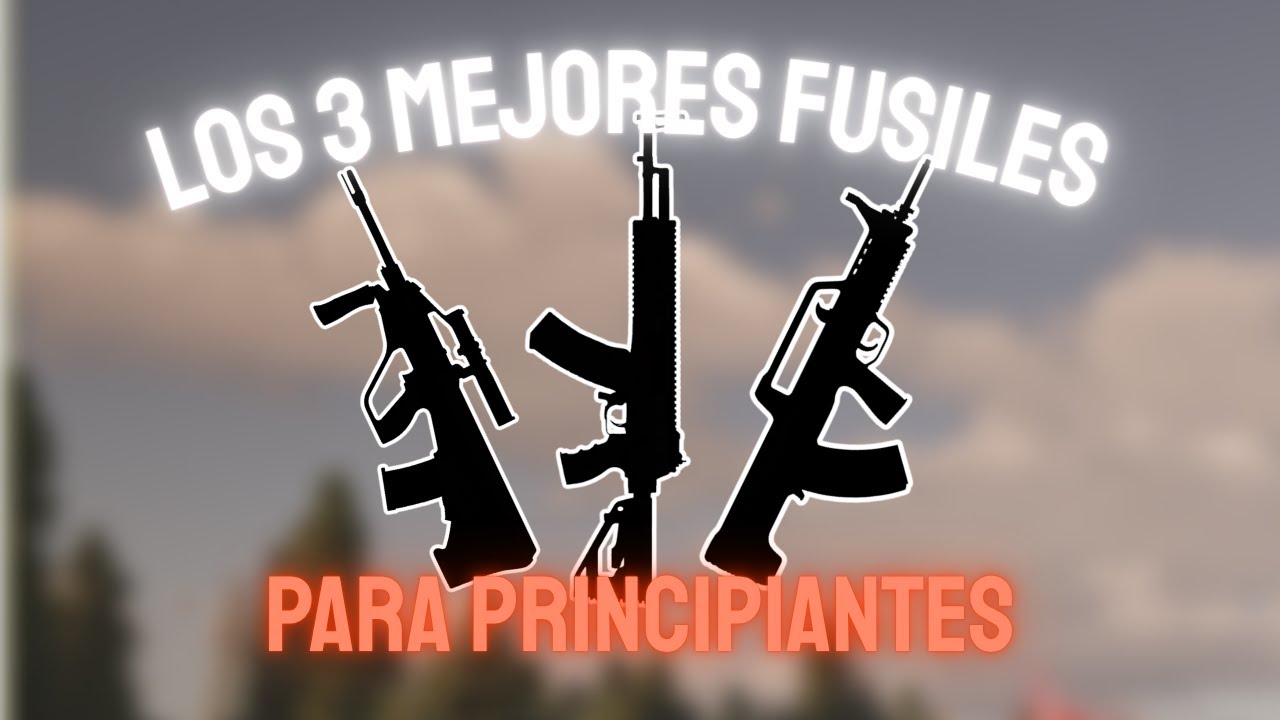 Los 3 mejores rifles de asalto para principiantes