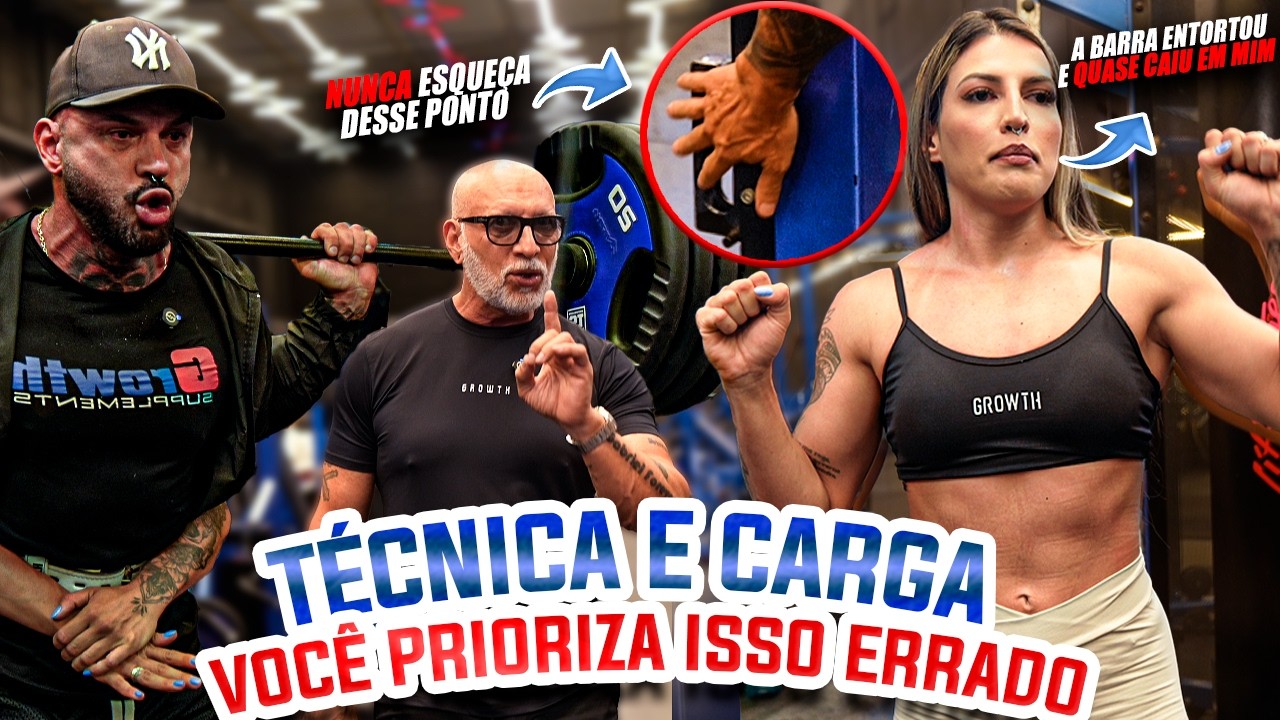 VOCÊ ESTÁ FAZENDO ISSO ERRADO ANIMAL - TÉCNICA VS CARGA !!!