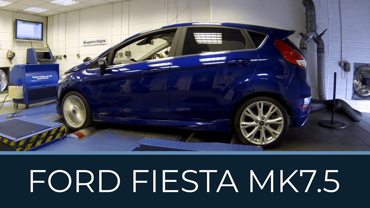 Ford Fiesta Mk7 5 Dyno Run