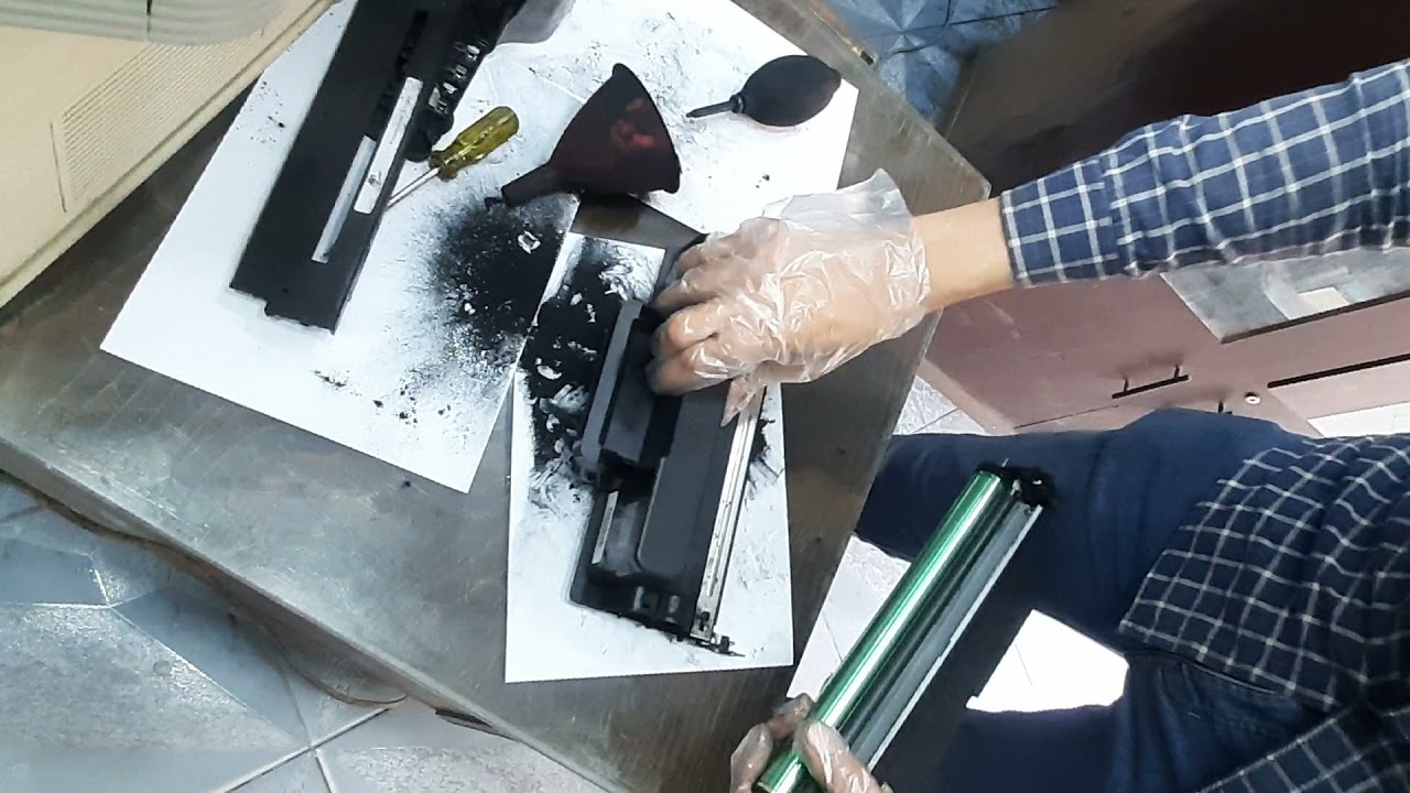 كيفية تعبئة طابعة samsung 3710 ومعلومات اخري بخصوص الطابعة