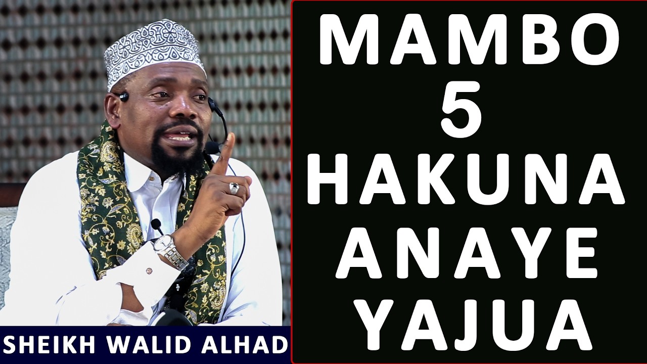 OGOPA MATAPELI MAMBO HAYA 5 HAKUNA MTU ANAYE YAJUA ISIPOKUA ALLAH PEKEE SISI TUNAHISI TU