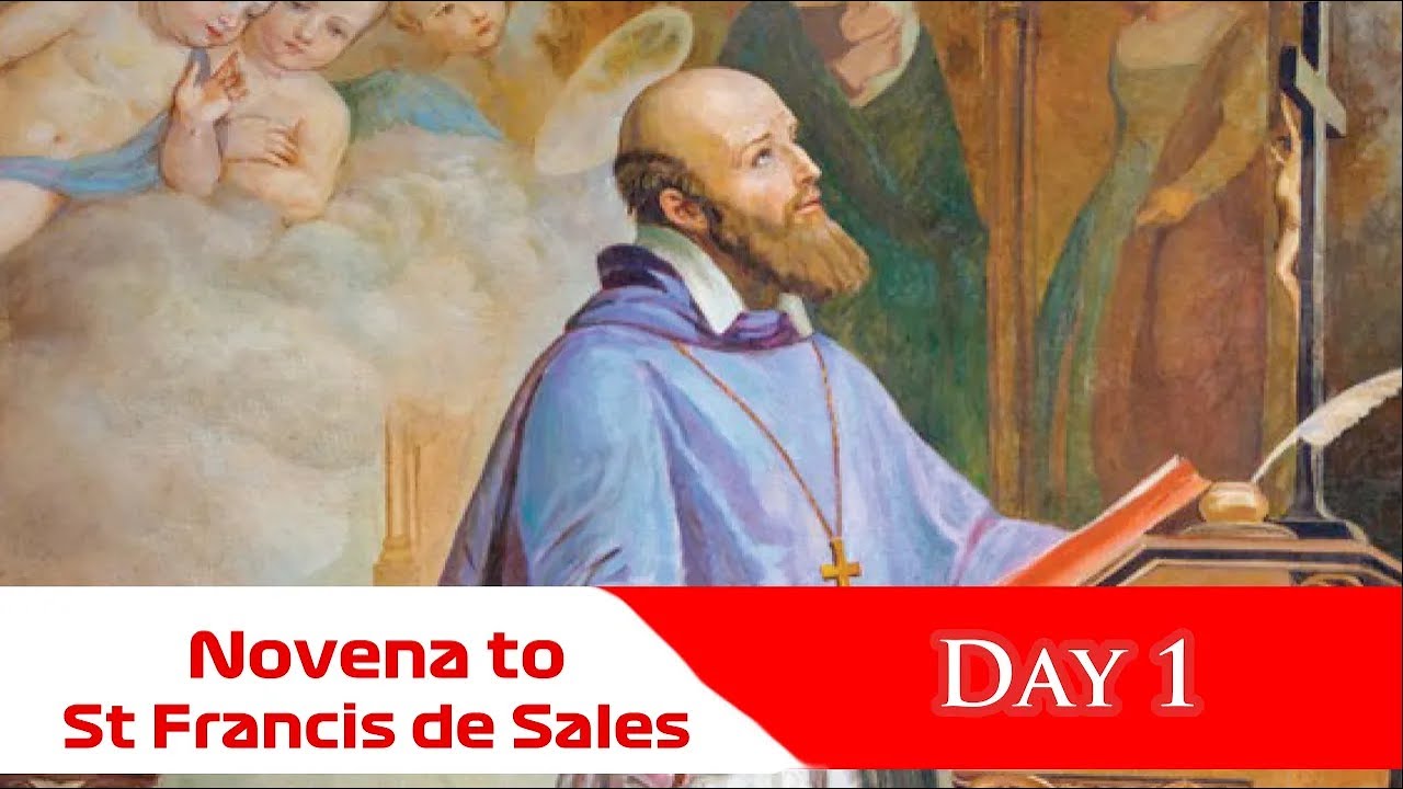 🙏Pray Along 🙏1st Novena To St Francis De Sales 🙏 15 January 2026