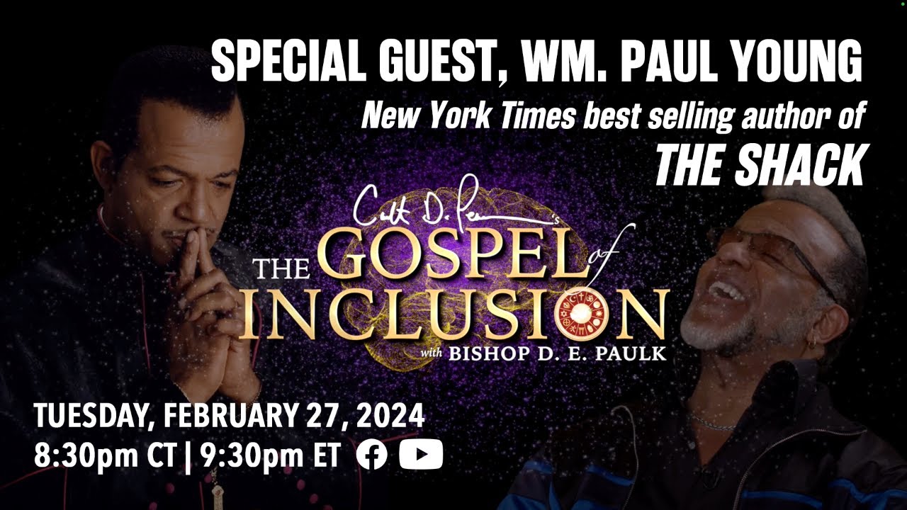 Wm. Paul Young, Bestselling Author of THE SHACK | 