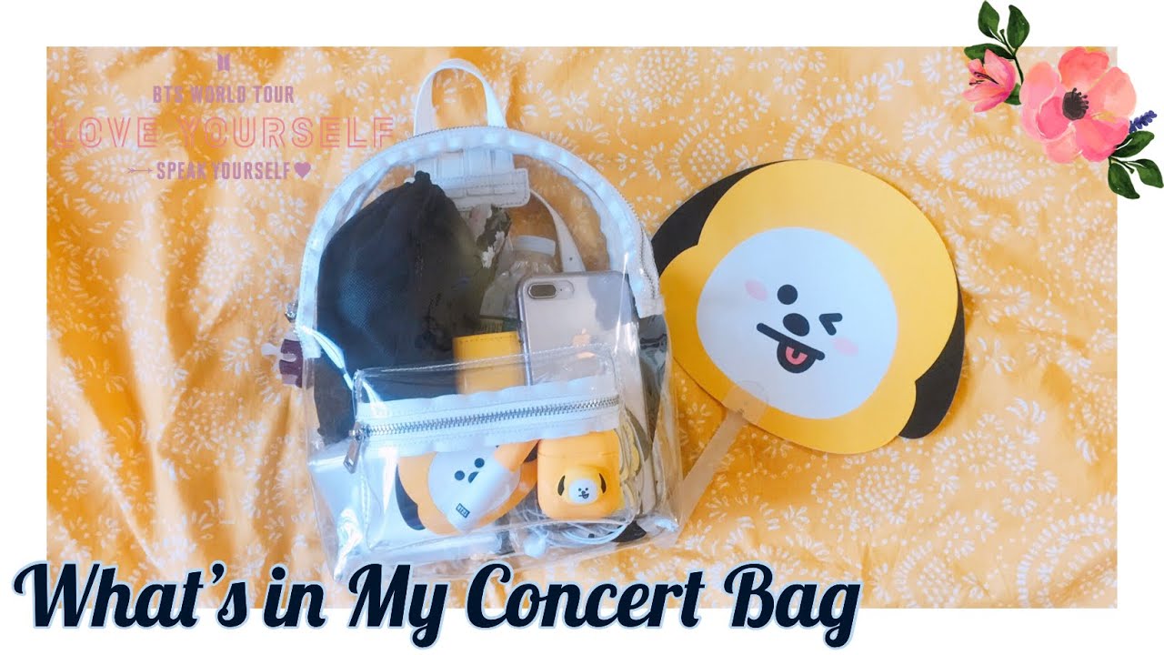 What's In My BTS Stadium Bag | MetLife 190519
