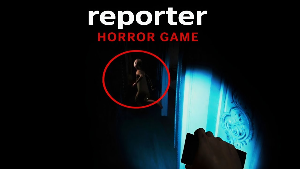 Reporter Horror Game Gameplay | This Ghost Was Terrifying 😨