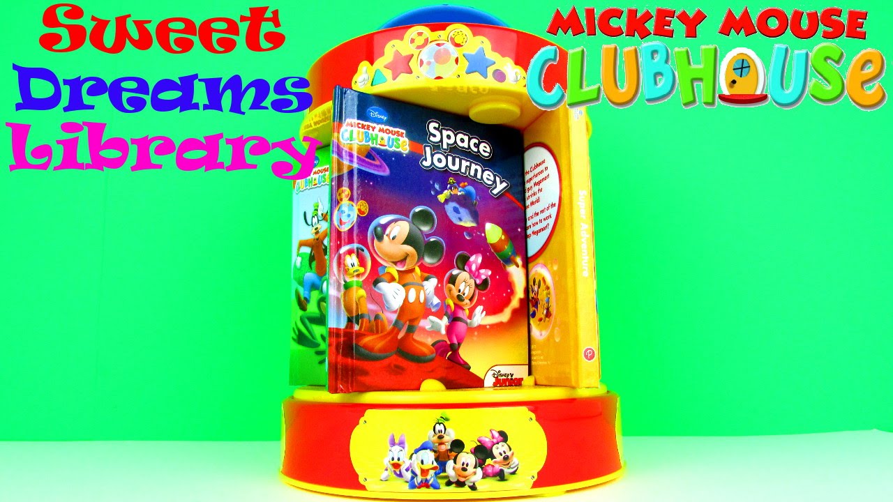 Disney Junior Mickey Mouse Clubhouse: Sweet Dreams Library Musical Carousel Toy Review, Parragon