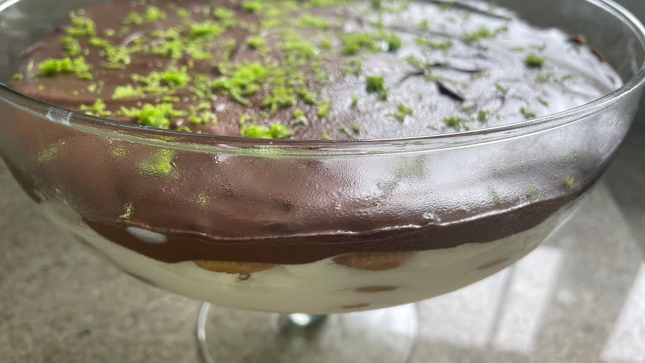 PAVÊ DE LIMÃO COM GANACHE⏩ receita nos comentários #pave #pavedelimao 