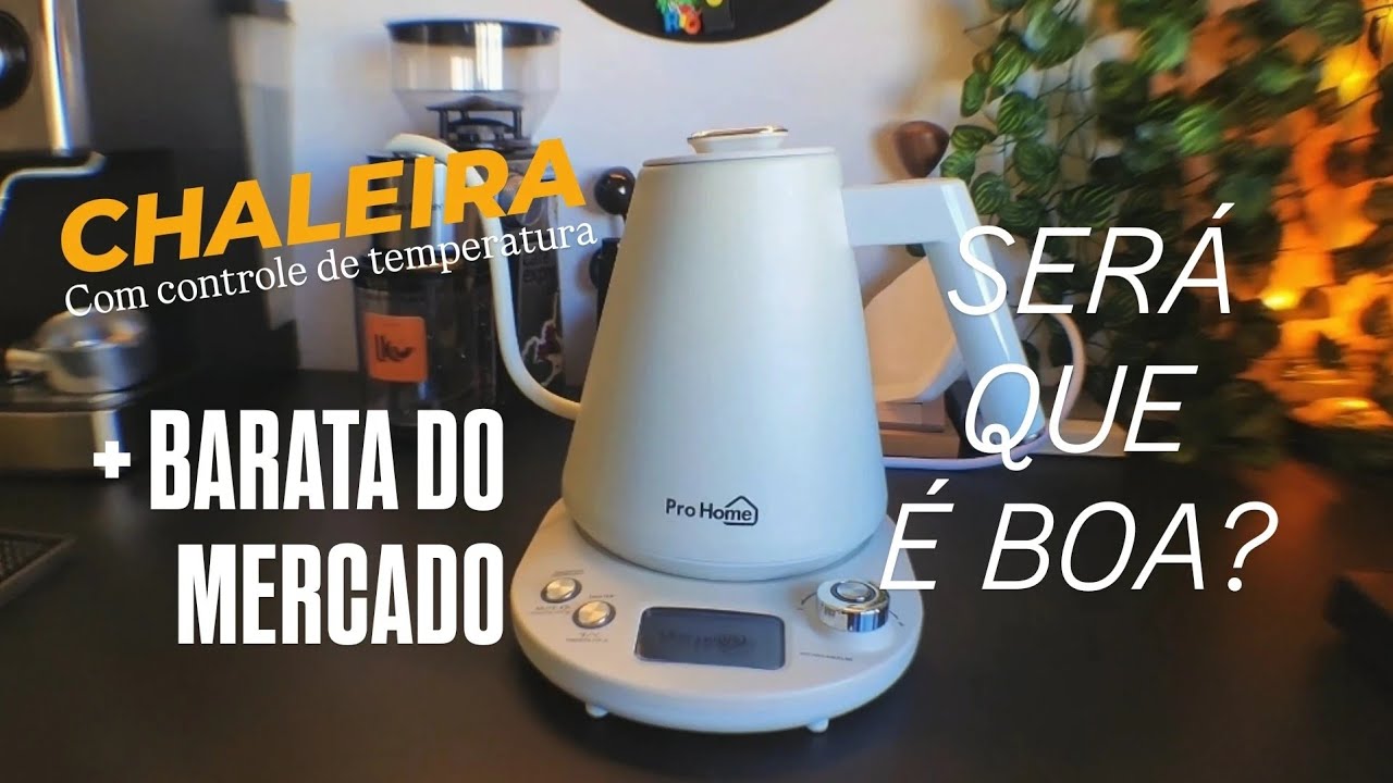 Minha opinião sincera sobre a chaleira classic da Terabyte
