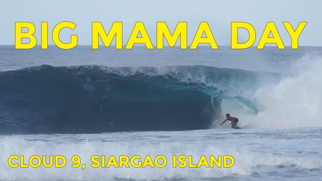 BIGGEST SWELL OF THE SEASON ARRIVED ON SIARGAO ISLAND [RAW]