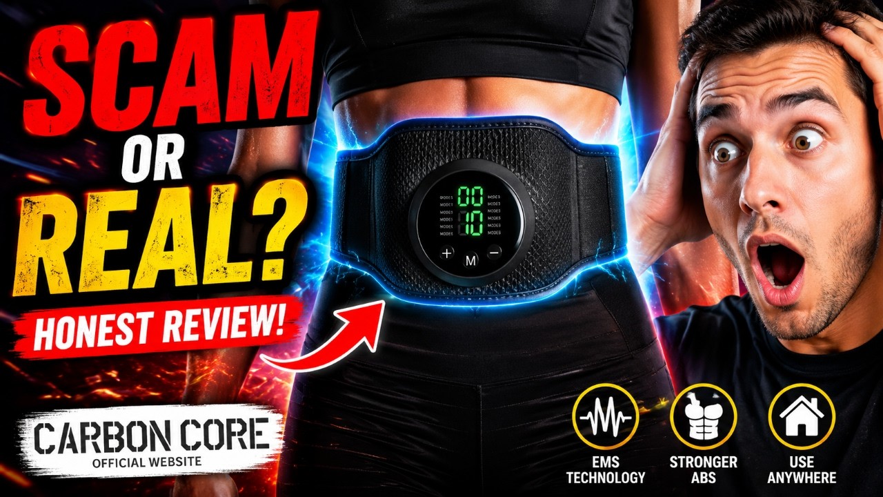 Carbon Core Review ⚠️ Does This EMS Ab Stimulator Really Work or Just Hype?