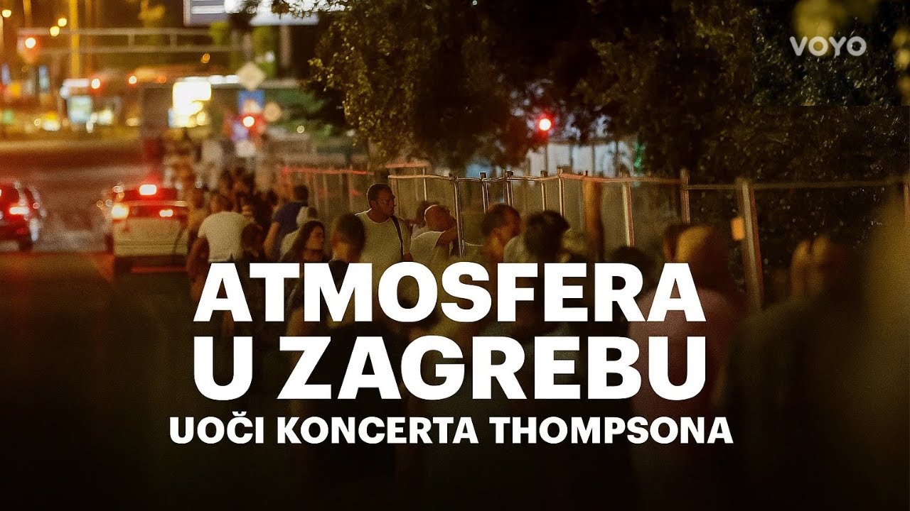 [UŽIVO] Thompson u Zagrebu. Pratite atmosferu prije koncerta!