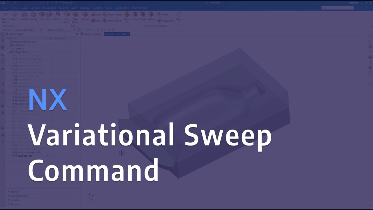 NX - Variational Sweep Command