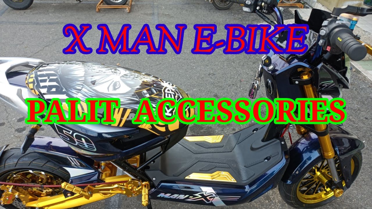 E-bike x-man 50 ano ba Ang pinalitan na accessories sa e-bike  #ebikeph #ebike #ebiketaiwan