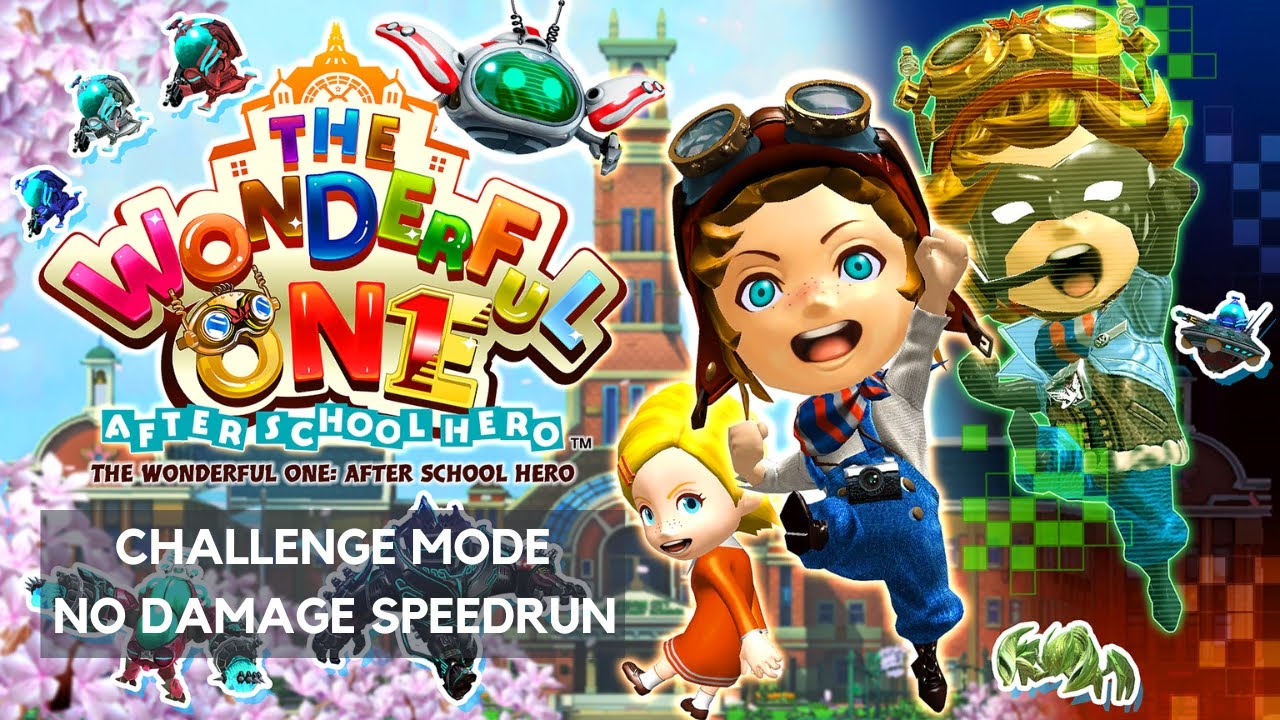 The Wonderful One: After School Hero | Challenge Mode | No Damage Speedrun