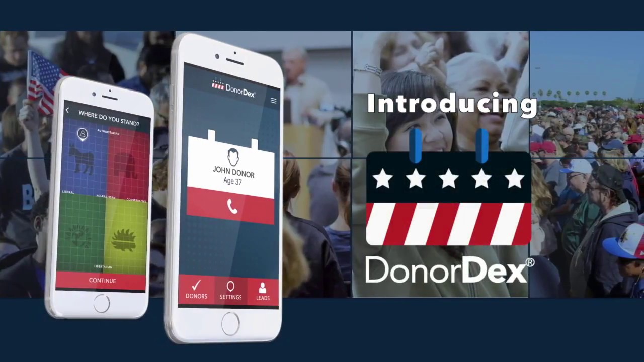DonorDex - Find Campaign Donors