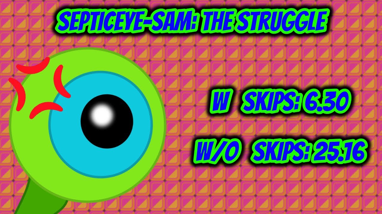 Septiceye Sam Struggles To Speedrun