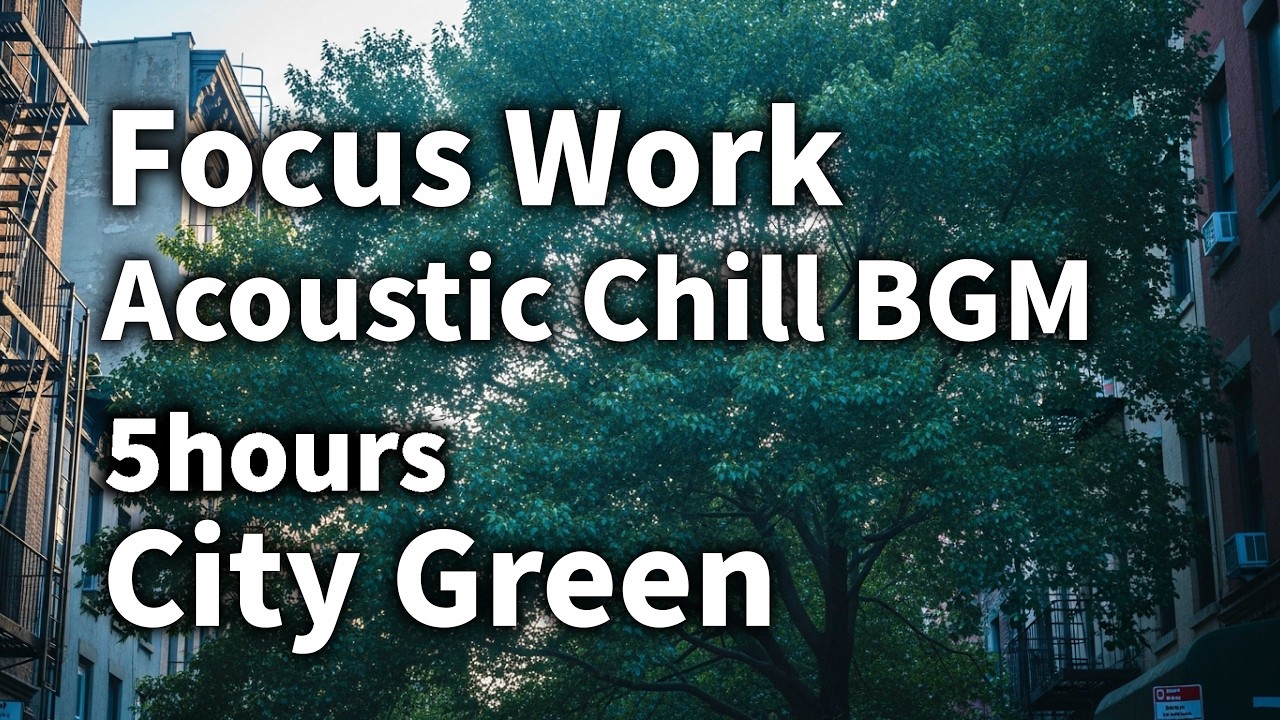 Office Visual BGM – 5 Hours of Focused Background Music for Work & Productivity