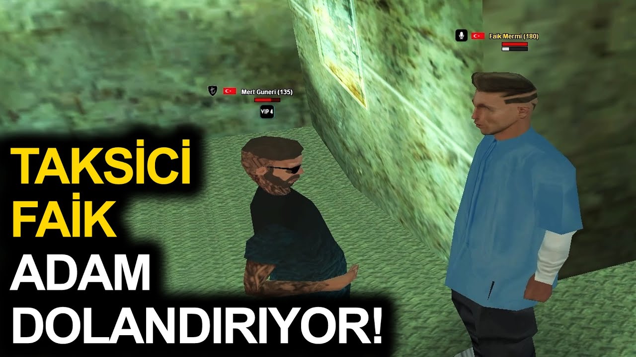 Janti Roleplay - TAKSİCİ FAİK ADAM DOLANDIRIYOR !