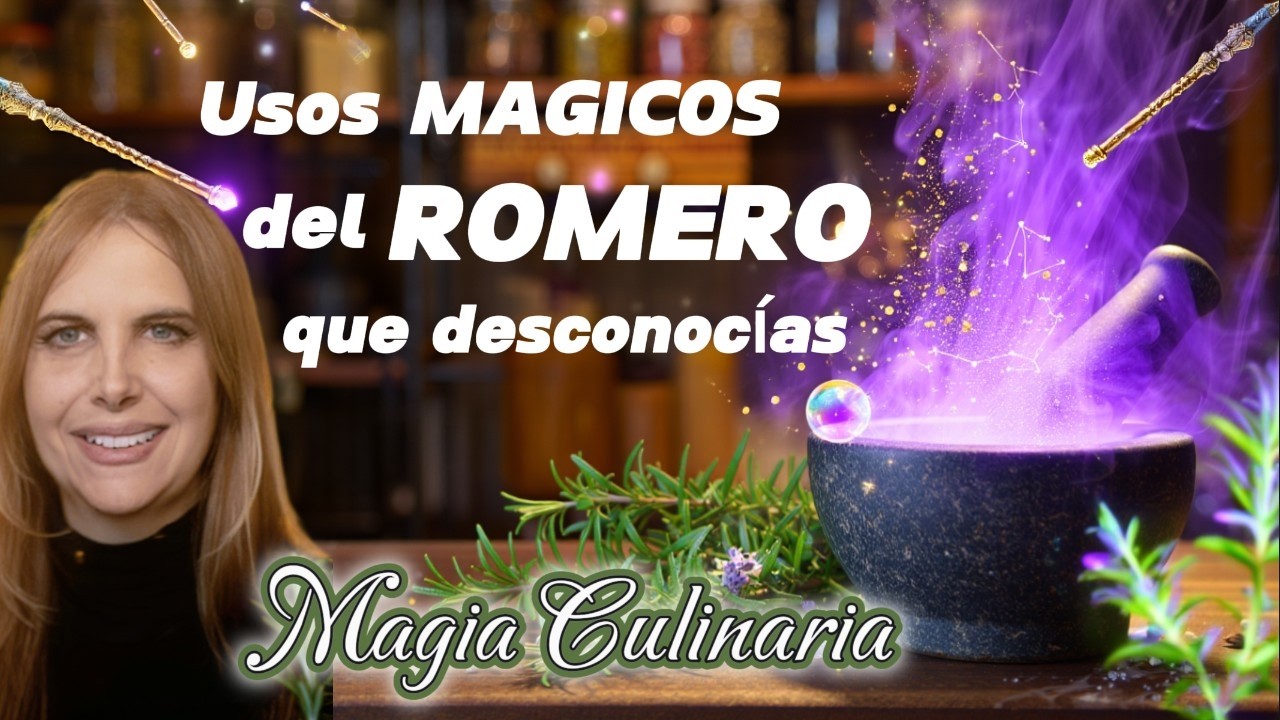 Romero. Propiedades y usos.  #romero #magiaculinaria #hierbasmagicas