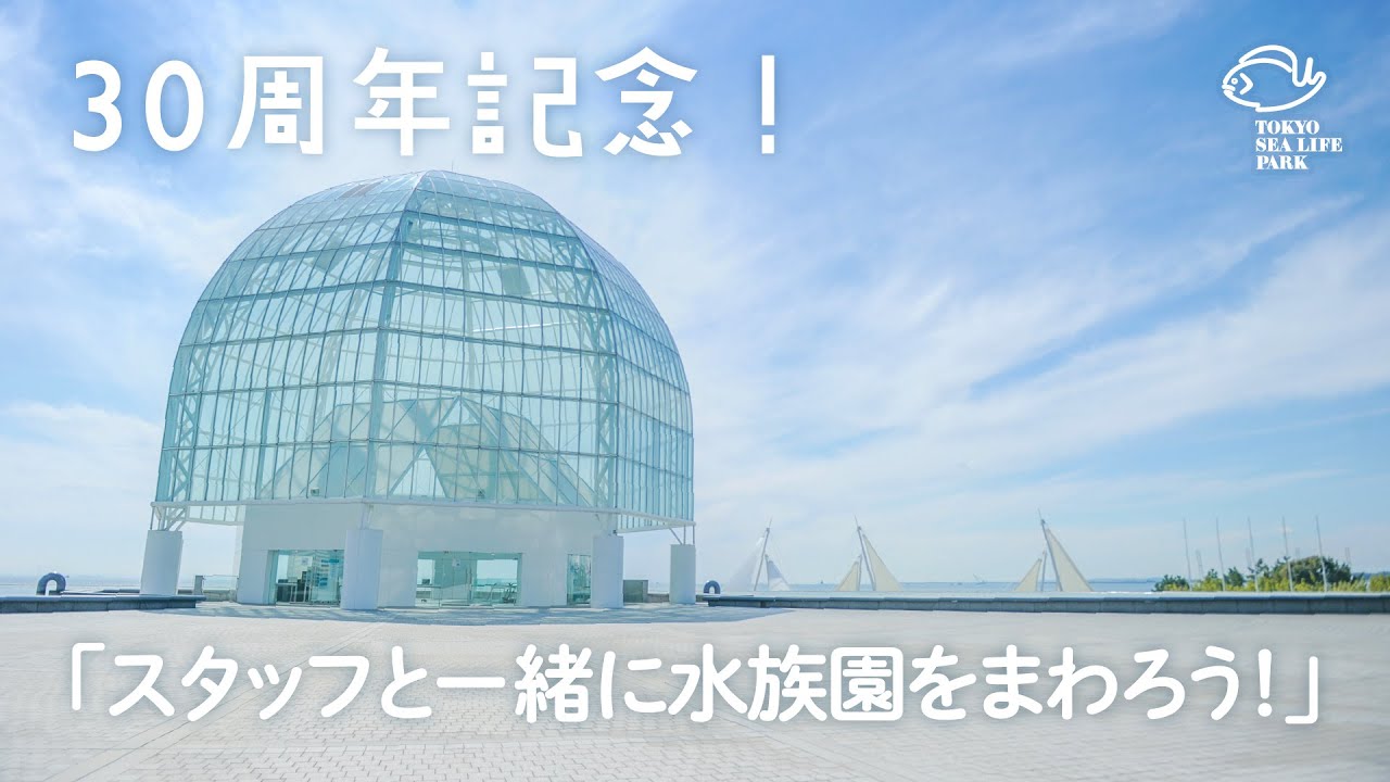 【FULL ver.】葛西臨海水族園のガイドツアーを体験！／30周年記念動画