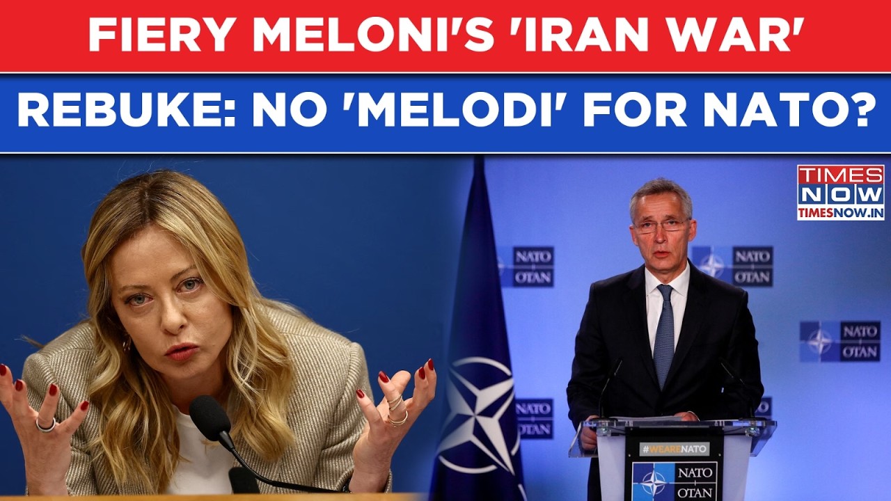 Meloni's Fiery 'Iran War' Rebuke: Italy PM Shuts Down NATO Chief After Faceoff With US, Trump