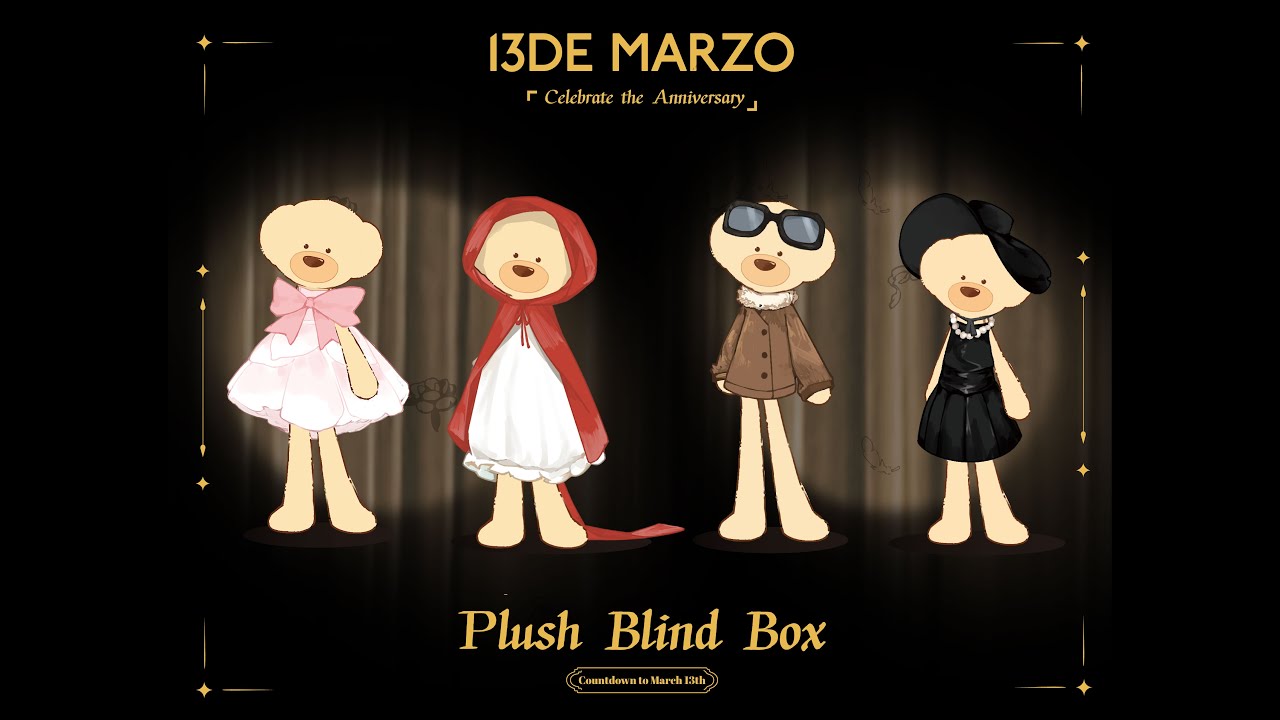 13DE MARZO&trade; - Plush Blind Box