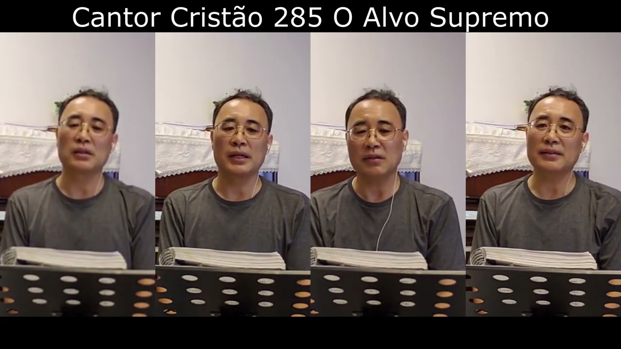 Cantor Cristão-285 O alvo supremo