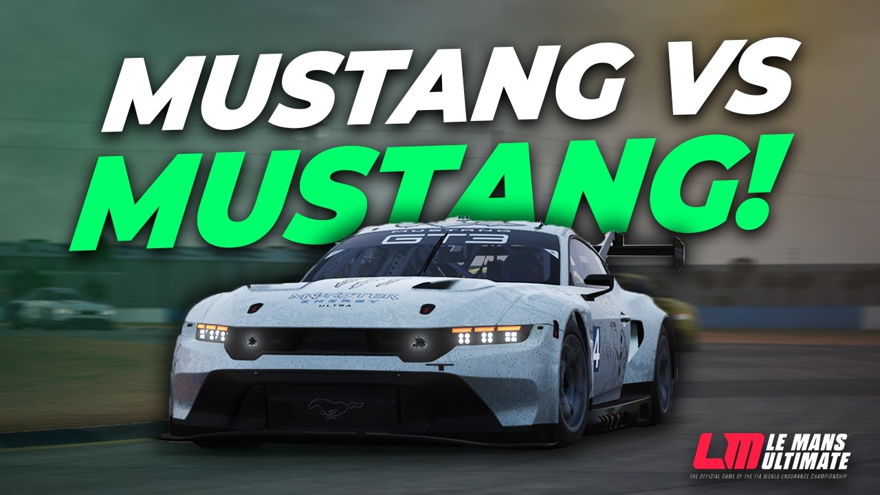 Can I Survive SPLIT 1 Mustang Challenge in LMU With ZERO Practice? | Sebring Split 1 LMU