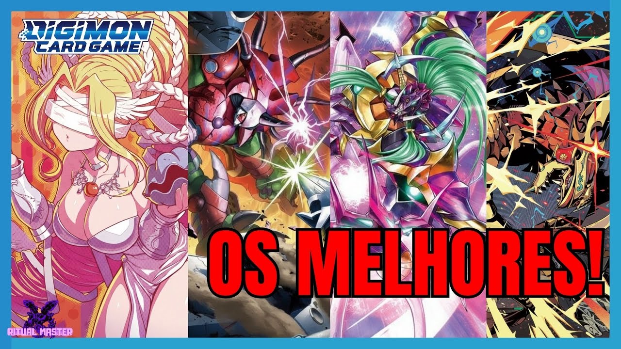 DECKS INSANOS! OS MELHORES DA BT24 #digimon #digimoncardgame #digimontcg