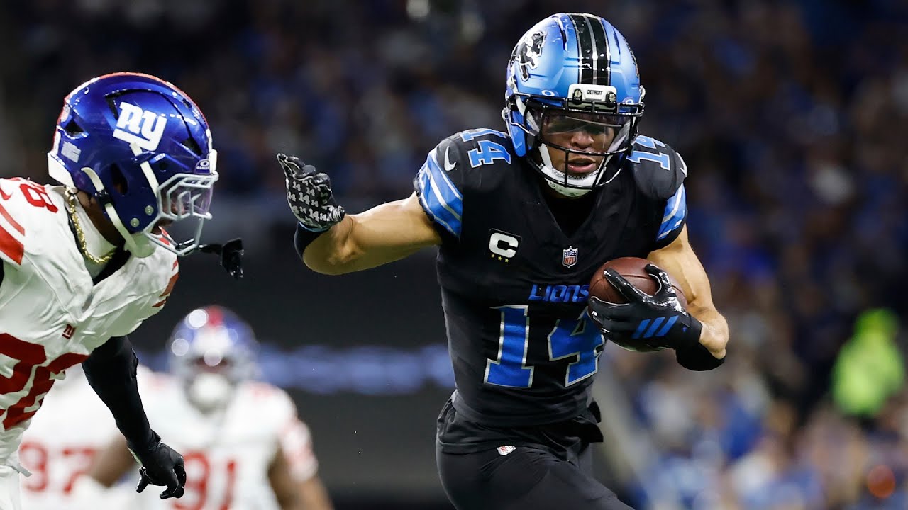 Amon-Ra St. Brown's best plays in 149-yard game vs Giants | Week 12