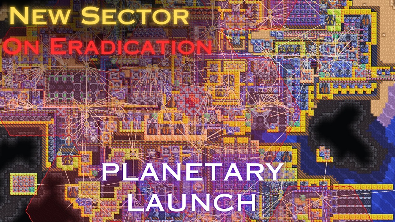 The New Planetary Launch on Eradication Difficulty | Mindustry Campaign