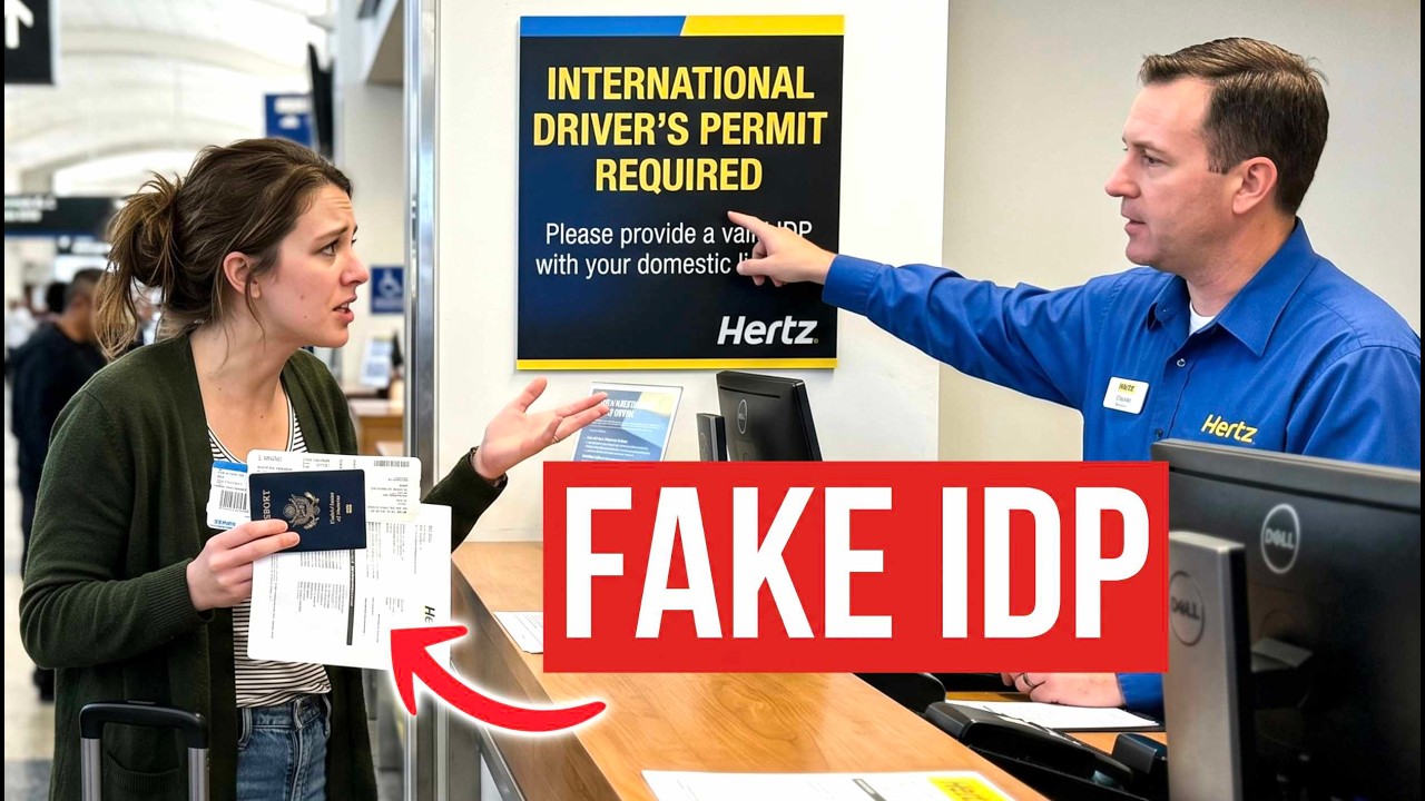 WARNING⚠️ : Don’t Fall for the INTERNATIONAL DRIVER’S PERMIT (IDP) SCAM!