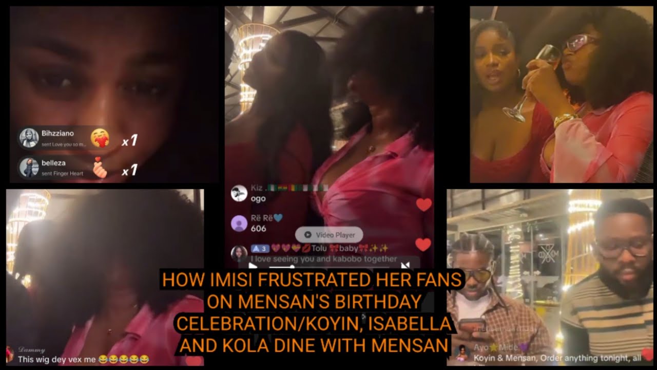 КАК ИМИСИ РАЗОЧАРОВАЛА СВОИХ ПОКЛОННИКОВ НА ДНЕ РОЖДЕНИЯ МЕНСАНА/КОИН, ИЗАБЕЛЛА И КОЛА УЖИНЯЮТ С ...