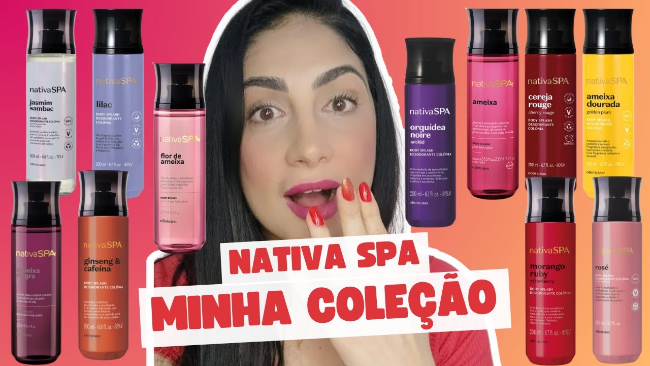 BODY SPLASH NATIVA SPA O Boticário! Qual o melhor? 💖✨