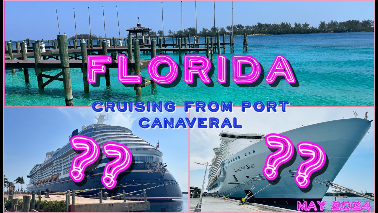 We’re going on a cruise but which one? | First time sailing from Port Canaveral Florida | May 2024