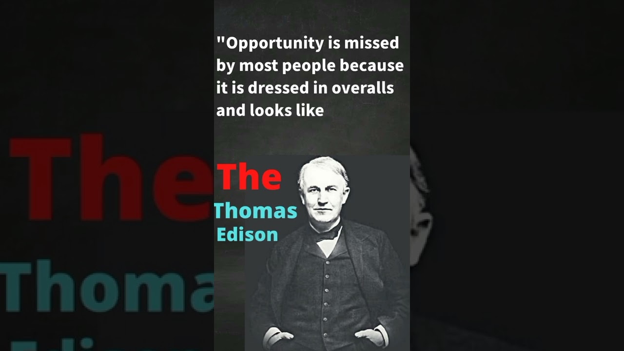 best quotes of Thomas Edison । #3 #motivational । #bestquotes । #thought। #short @pricelessquotes
