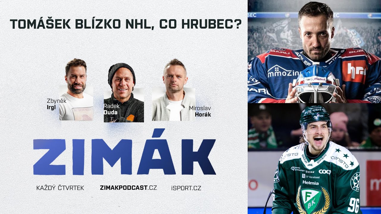 Speciál s šampiony Hrubcem a Tomáškem: NHL vypadá nadějně, zazní | Zimák