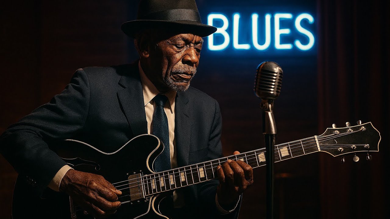 2Hours Pure Grit Blues  Deep, Emotional, Late Night Blues • Slow Guitar, Soulful Harmony, Midnight