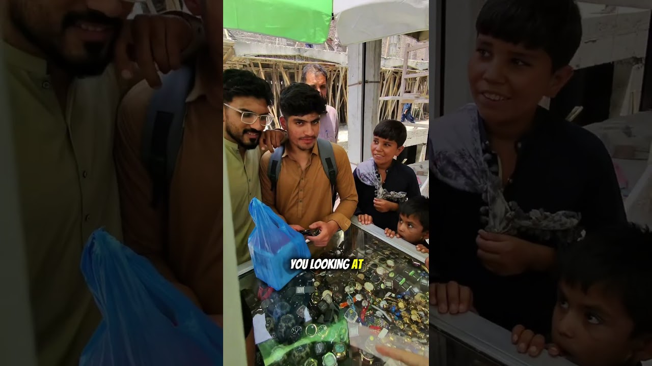 Покупка часов в Пешаваре, Пакистан 🇵🇰 #пакистан #пешавар