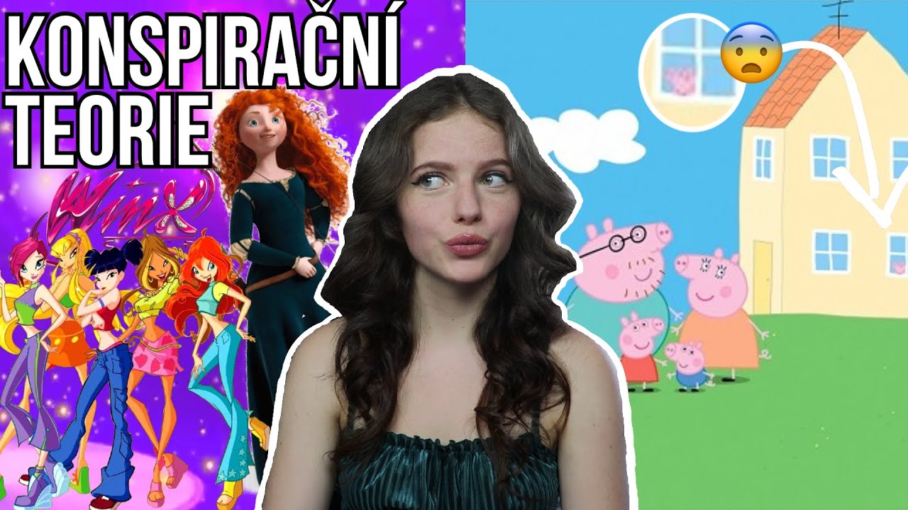 KONSPIRAČNÍ TEORIE | Winx, Prasátko Peppa, Rebelka | Just Justýna